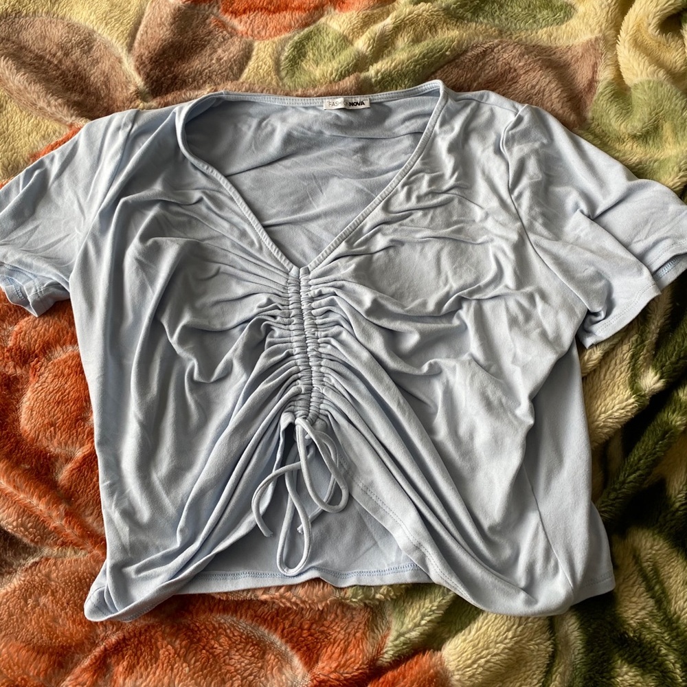 Ruched Top Fashion Nova